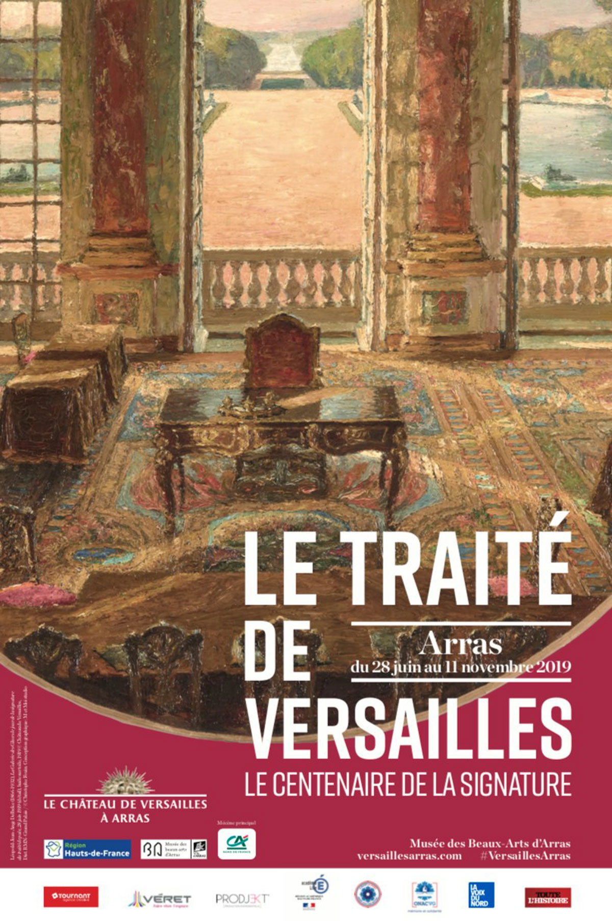 You are currently viewing Prodjekt partenaire de l’exposition « Le Traité de Versailles – Le Centenaire de la Signature »