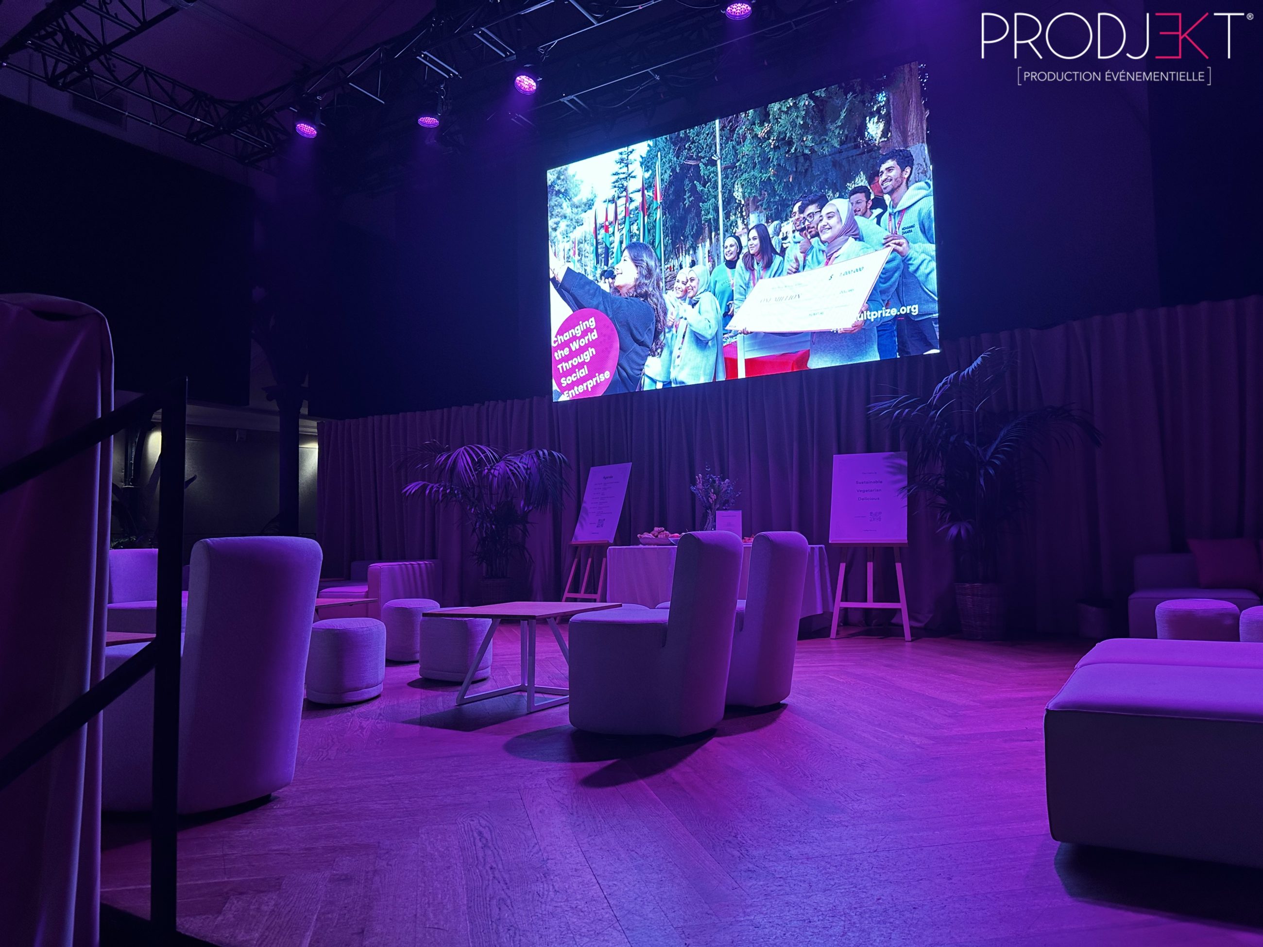 Cérémonie Hult Prize au Trianon