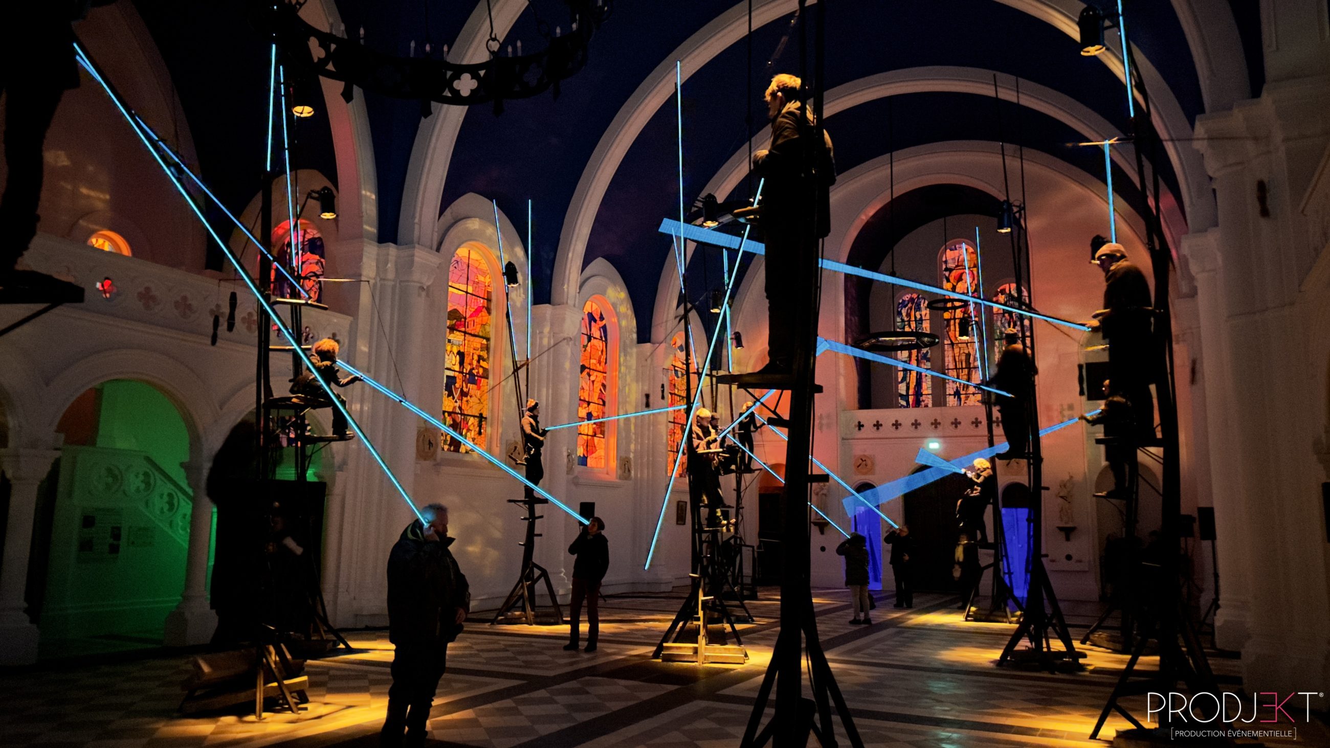 Mapping façade université Lens