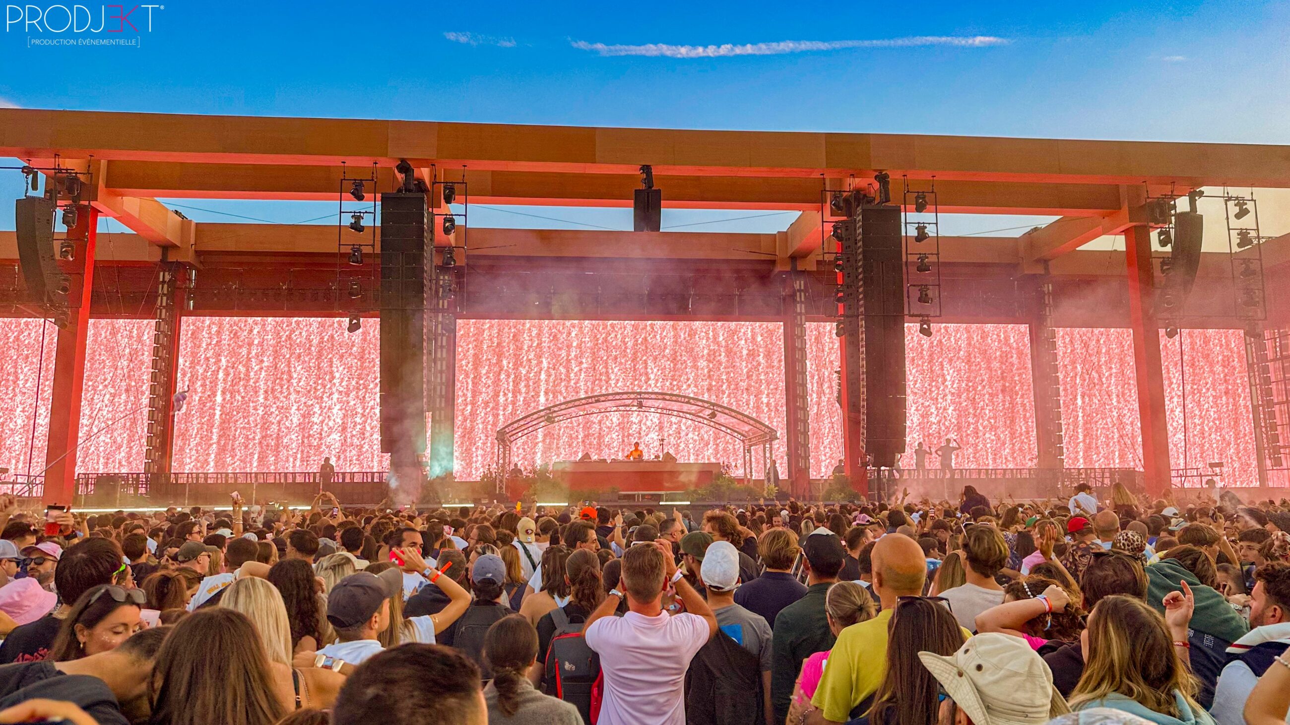 Touquet Music Beach 2025 — production événementielle PRODJEKT