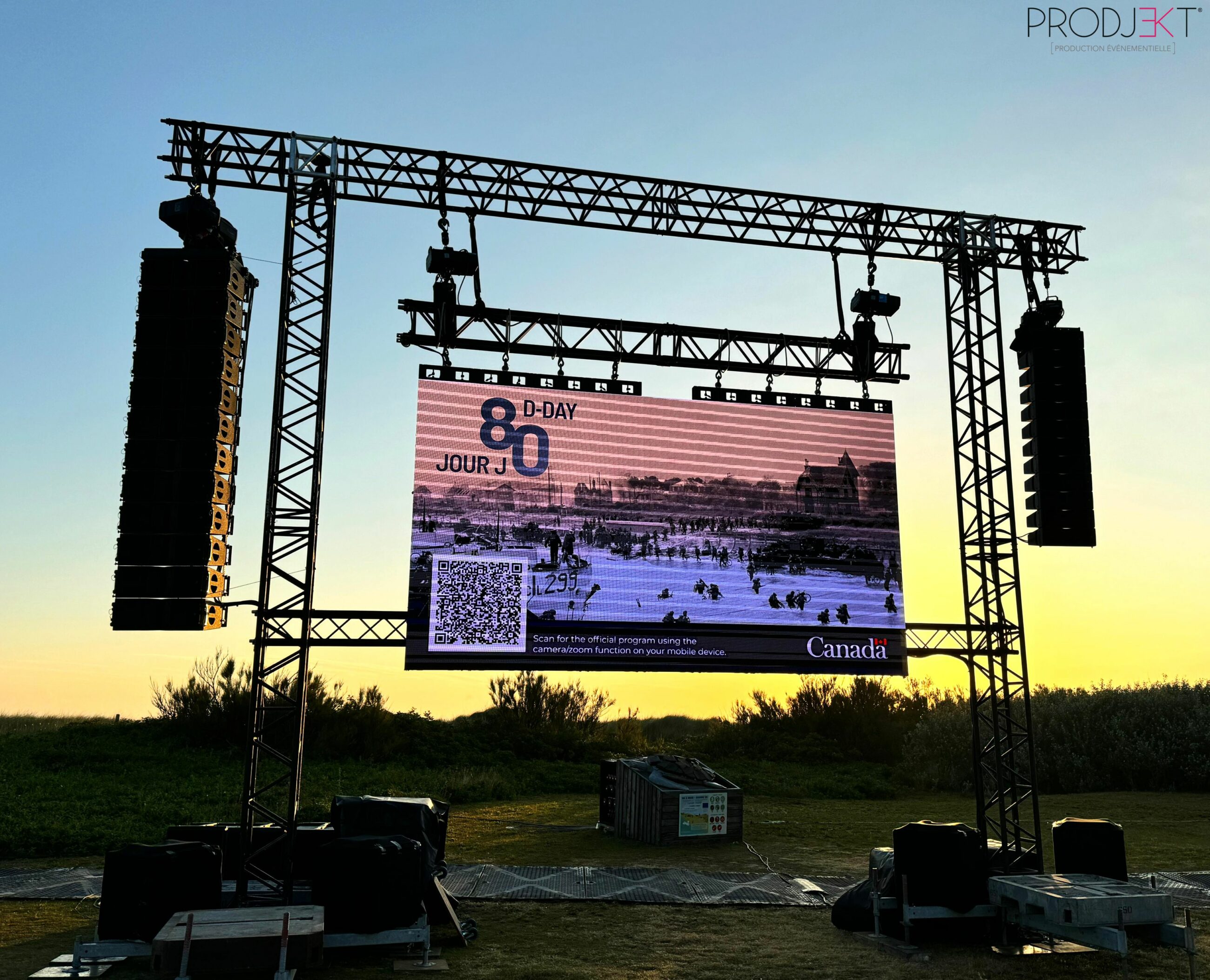 80e anniversaire du Débarquement D-Day Juno Beach