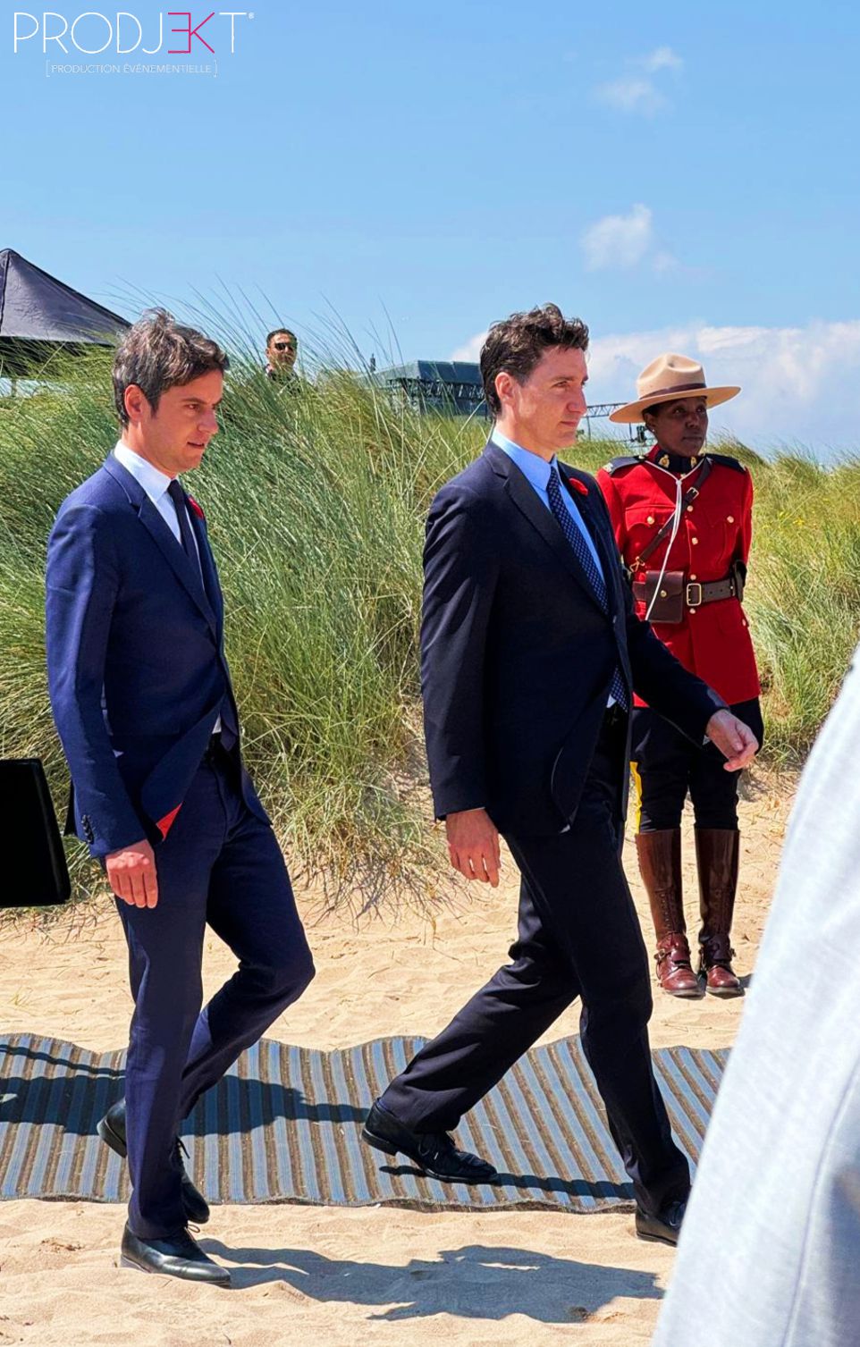 Cérémonie internationale du 6 juin 2024 à Juno Beach