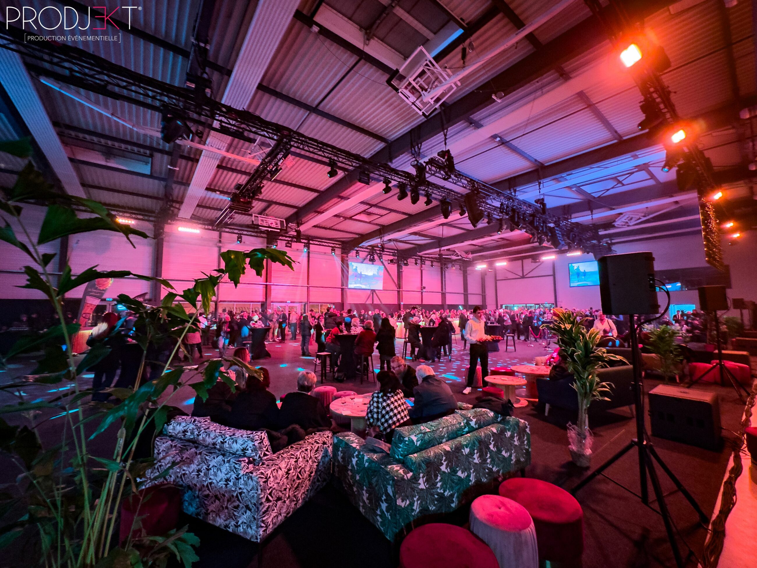 Sonorisation de salle de conférence et plénière d'entreprise