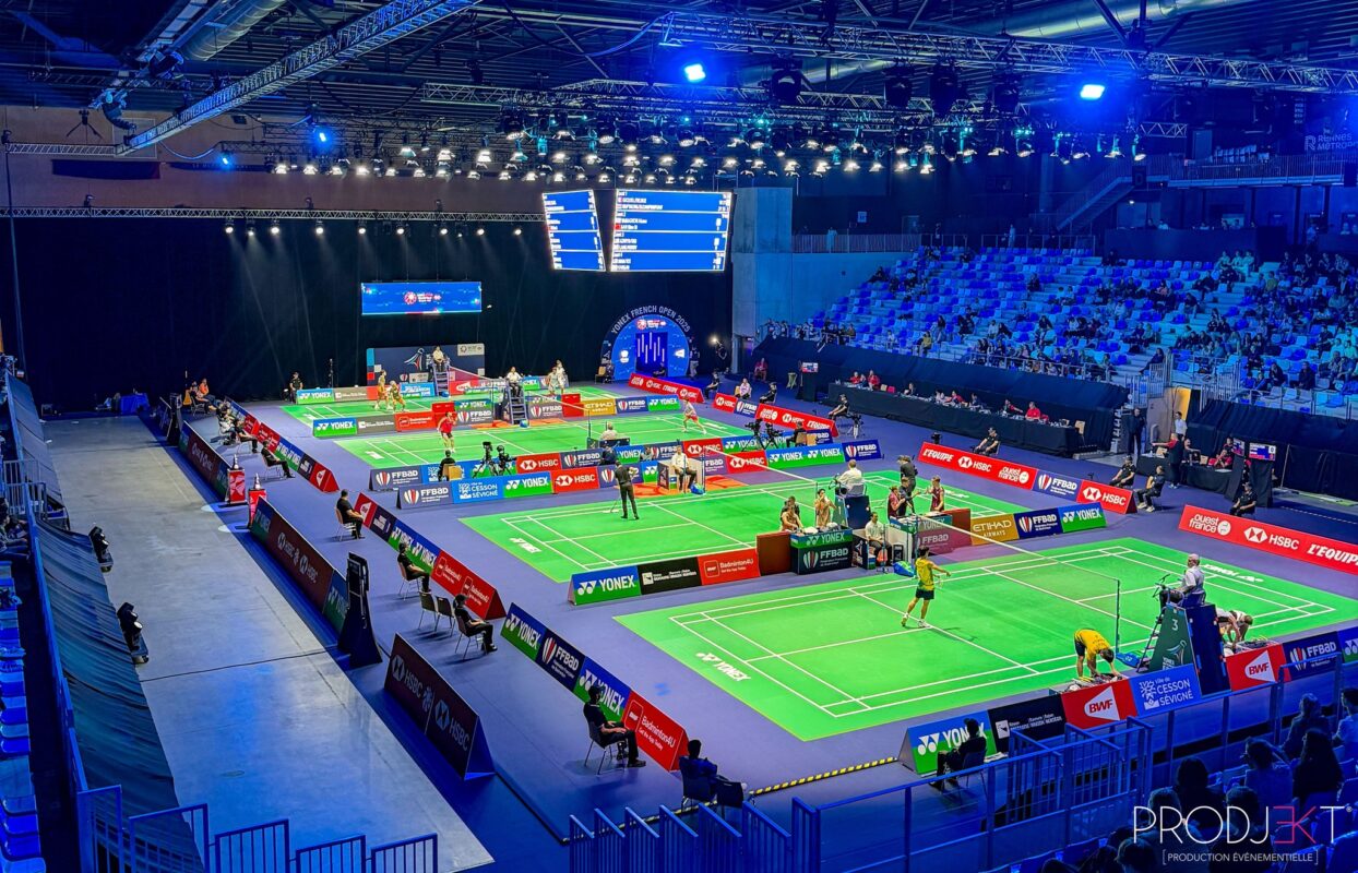 Yonex Internationaux de France de Badminton 2024 à l’Adidas Arena
