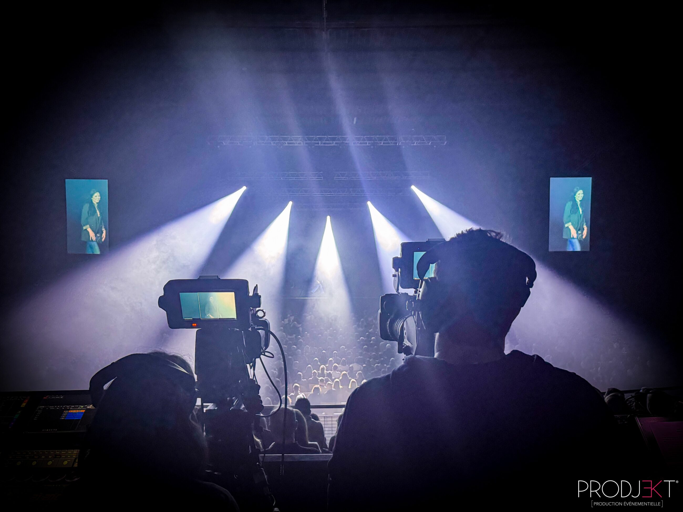 Régie vidéo multi-caméras PRODJEKT — festival