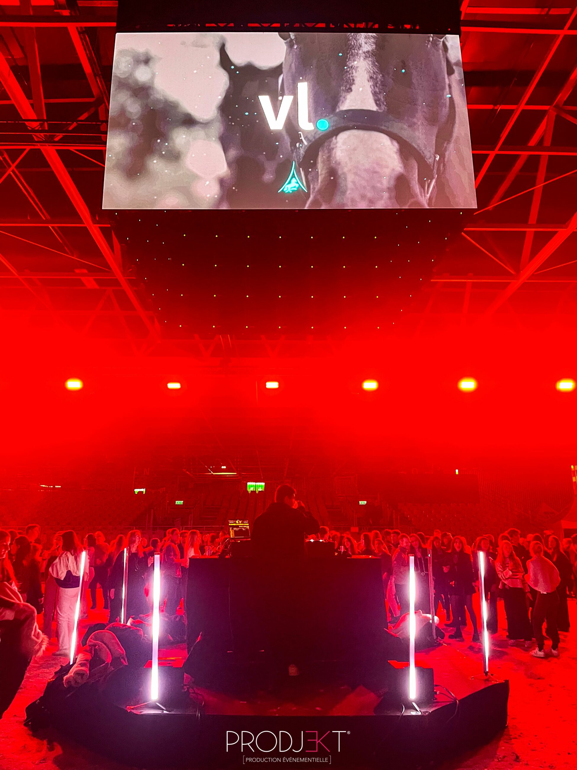 Dispositif technique du Salon du Cheval de Paris 2024