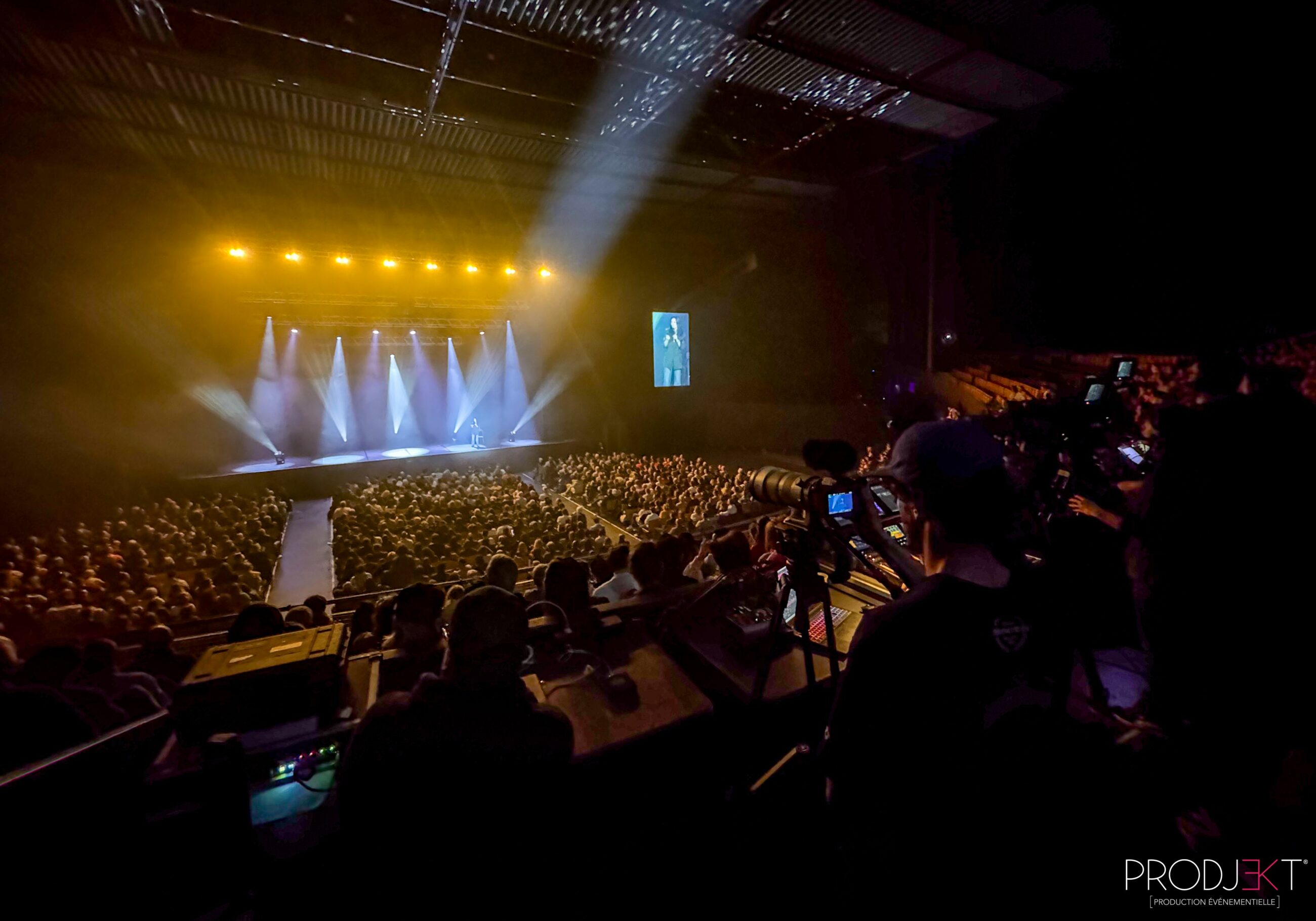 Production technique au Zénith de Lille avec PRODJEKT