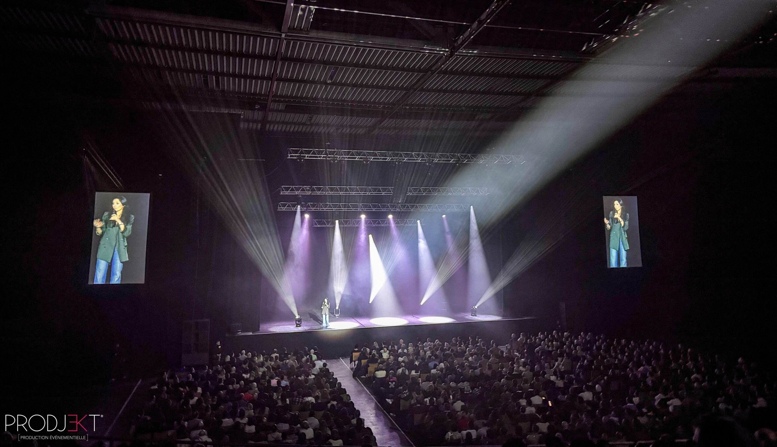 Régie et dispositif technique PRODJEKT au Zénith de Lille