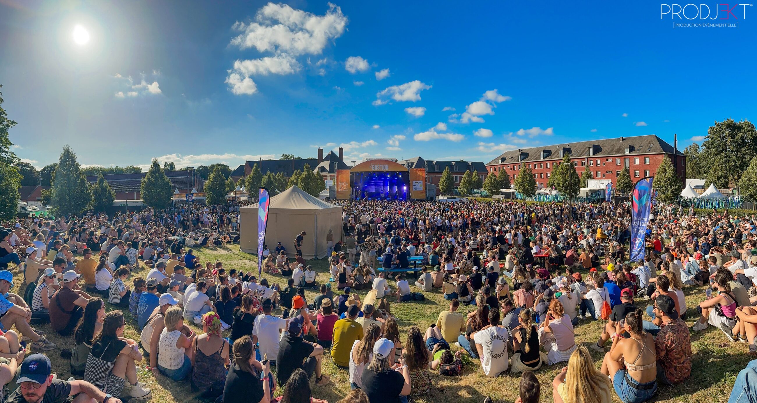Production technique PRODJEKT au Main Square Festival 2026 à la Citadelle d’Arras