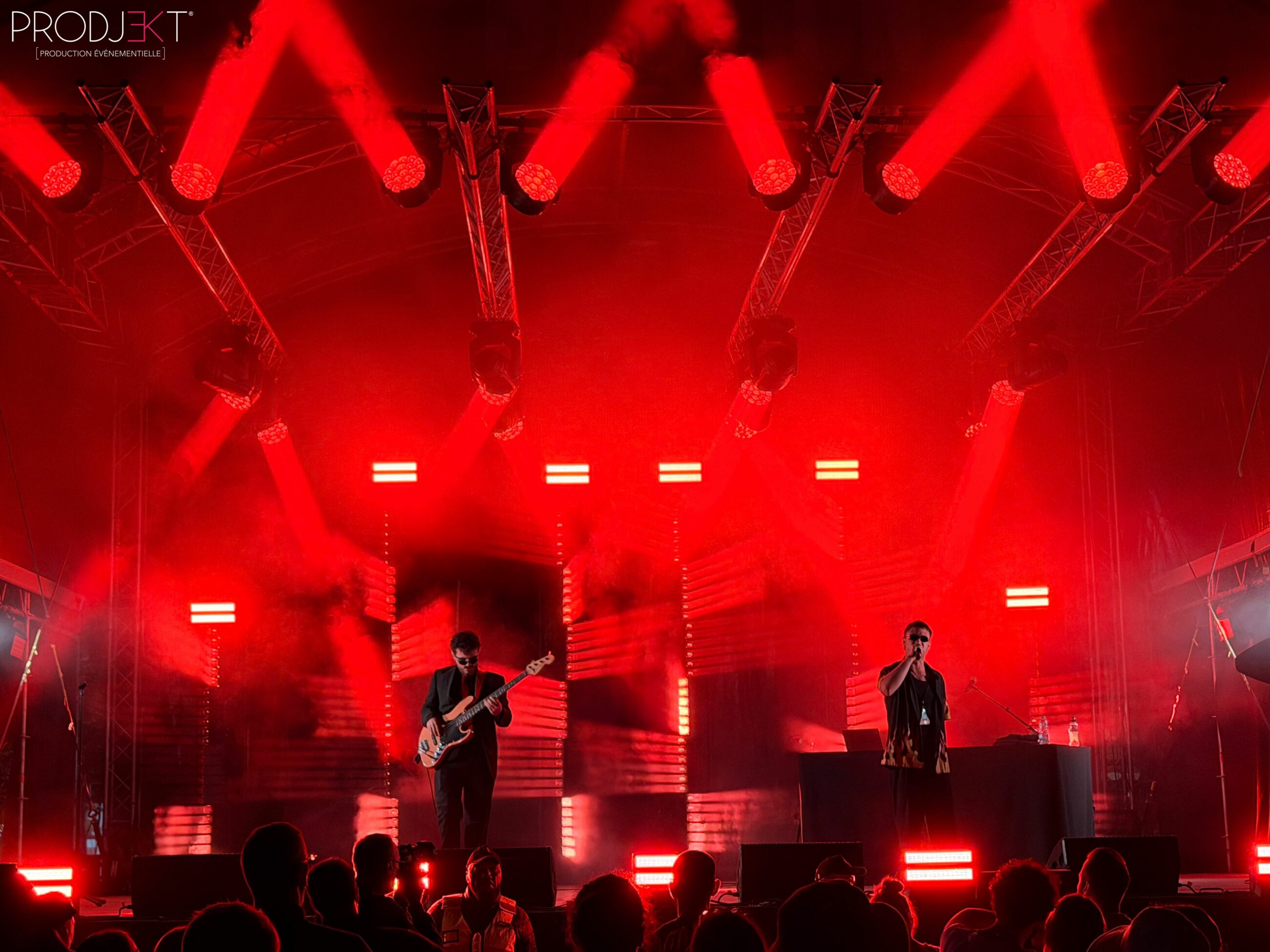 Scène et régie technique PRODJEKT au Main Square Festival 2026