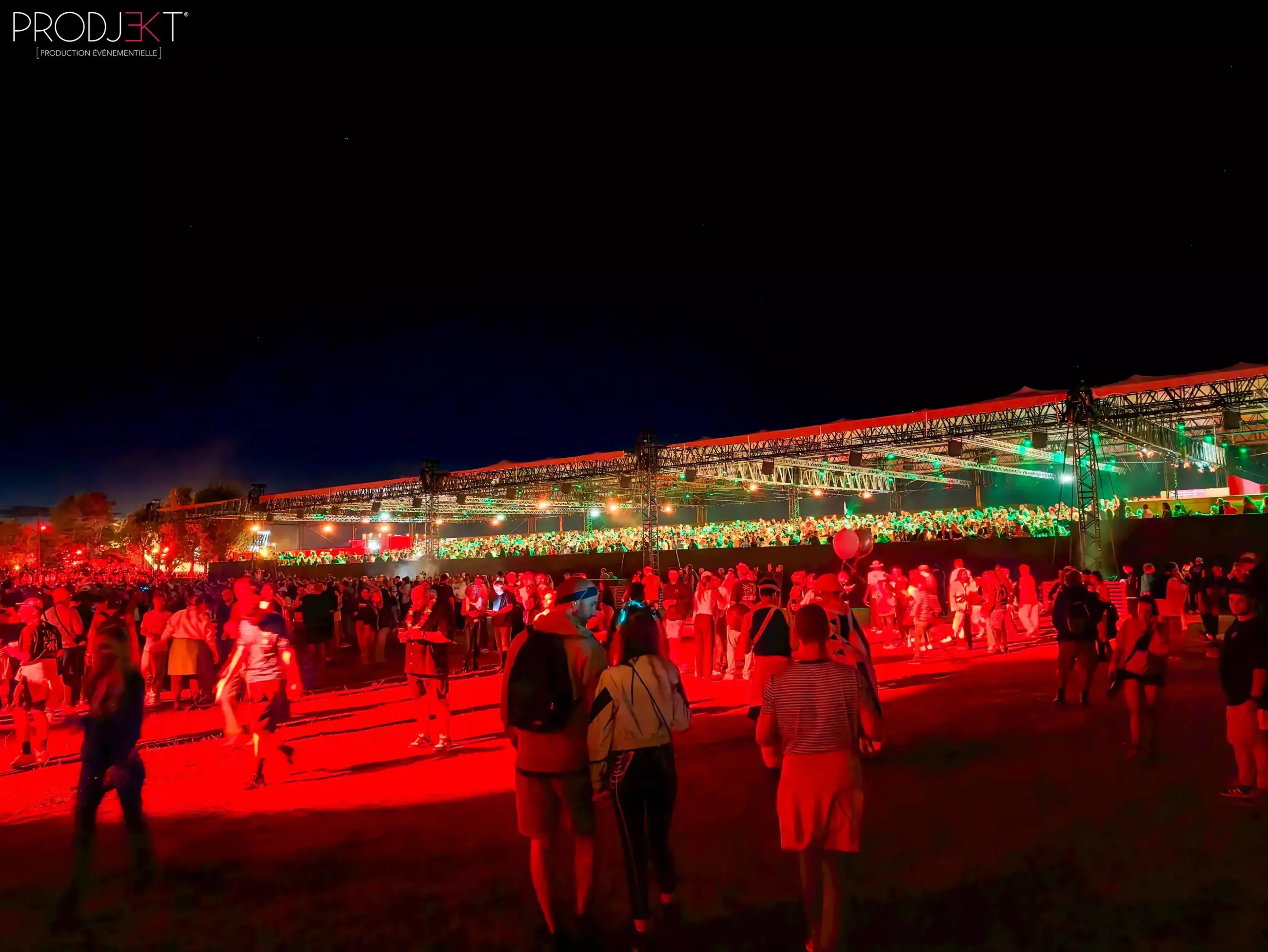 Structure et aménagement de l’espace VIP du Touquet Music Beach Festival 2026