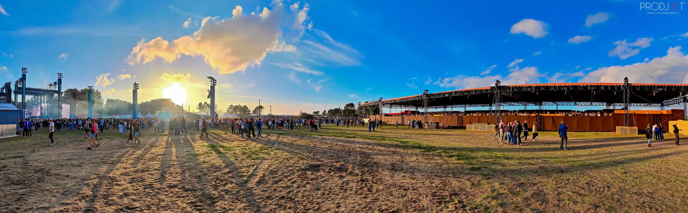 Vue panoramique du Touquet Music Beach Festival 2026 et de l’espace VIP